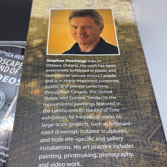 Stephen Hutchings: Landscapes For The End of Time Signed Hardcover with DVD - Picture 6 of 9